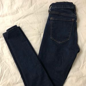 GAP mid rise true skinny jean